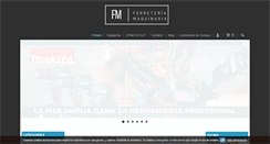 Desktop Screenshot of ferreteriaymaquinaria.com