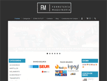 Tablet Screenshot of ferreteriaymaquinaria.com